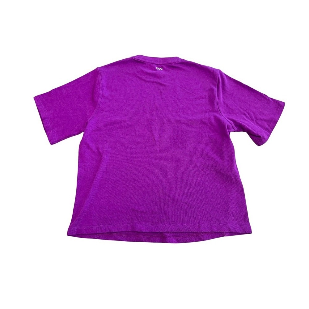 DSG Kids Purple New York Graphic T-Shirt Short Sleeve Size S 8-9 Collegiate Tee - Picture 7 of 8